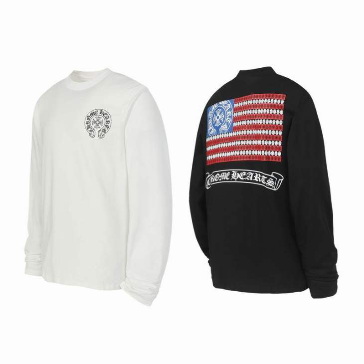 Picture of Chrome Hearts T Shirt Long _SKUChromeHeartsS-XLtltxK212650324